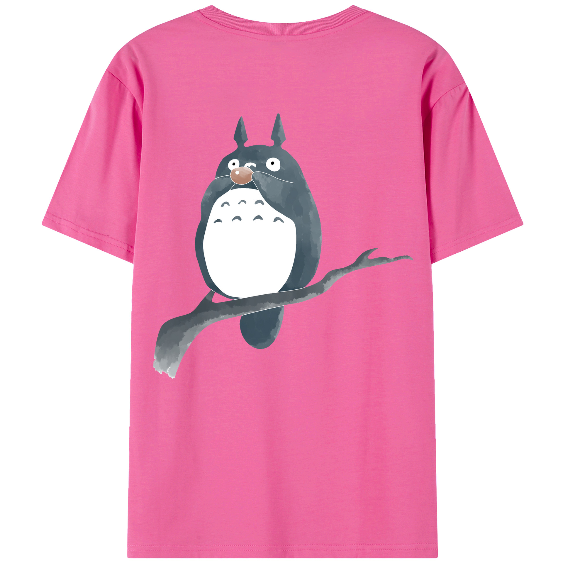 （画像用） となりのトトロ 草壁メイ 草壁サツキ My Neighbor Totoro Satsuki Kusakabe Mei Kusakabe レディース半袖Tシャツ(バックプリント)